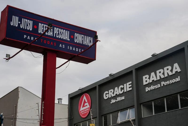 Fachada da Gracie Barra Campinas